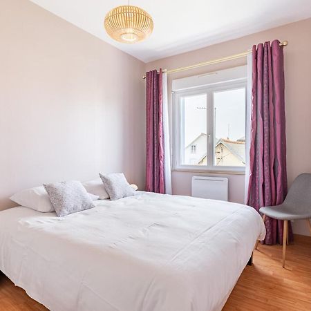Les Bleuets - Duplex Avec Vue Mer プレヌフ・ヴァル・アンドレ エクステリア 写真