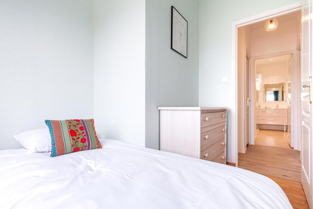 Les Bleuets - Duplex Avec Vue Mer プレヌフ・ヴァル・アンドレ エクステリア 写真